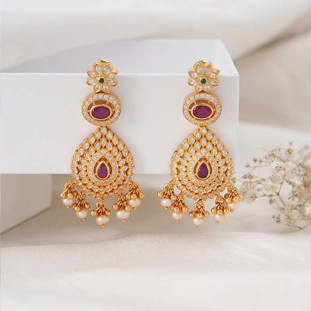 Hi Princess Solitaire Earrings Online Jewellery Shopping India | Yellow  Gold 14K | Candere by Kalyan Jewellers